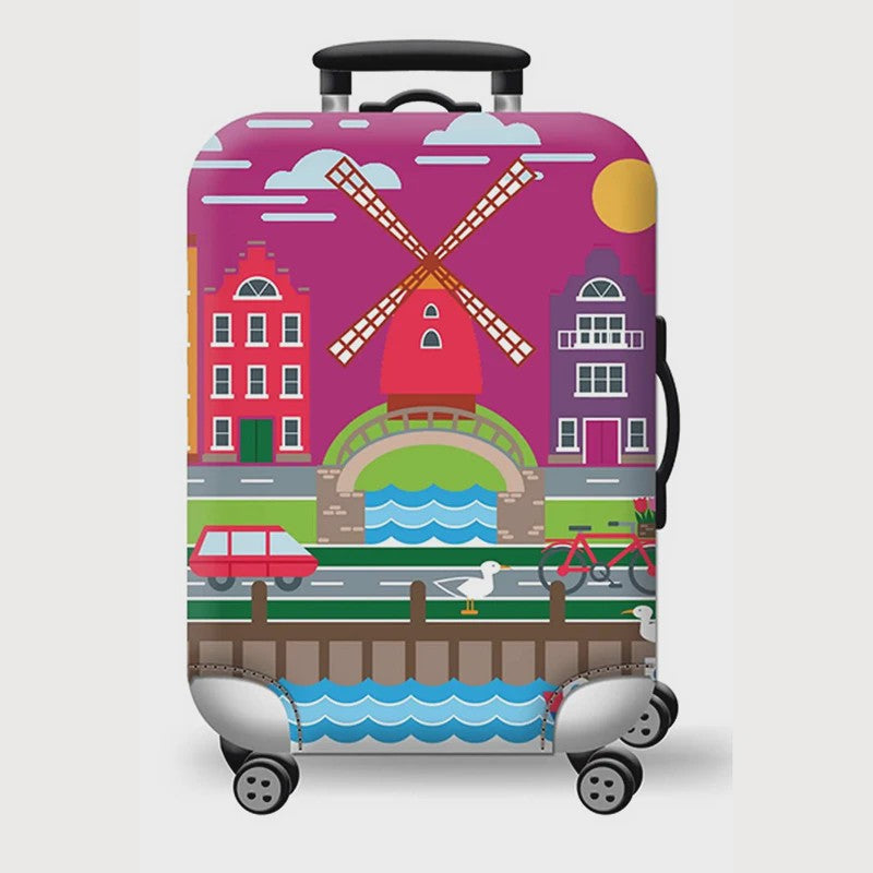 Elastische Bagagehoes & Kofferhoes - Bescherm je Koffer met Stijl (18-32 Inch)