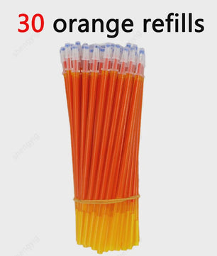 Set van 25 Kawaii Uitwisbare Gelpennen - Vloeiend Schrijven en Wissen voor School & Kantoor