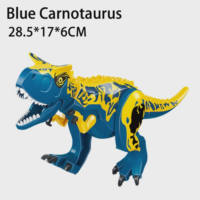 Grote Bouwblok Dinosaurus Speelgoed - Indominus Rex & Tyrannosaurus Rex Modellen