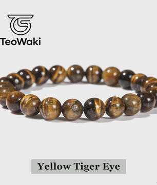 Natuurstenen Armbanden (4-10mm) - Amethist, Tijgeroog & meer - Unisex Reiki Healing