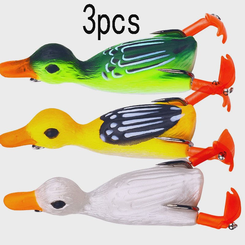 Realistische Eenden Vissen Lokaas - 8.5cm, 12g - Perfect voor Baars, Karper & Snoek