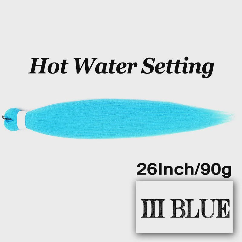 Pre-stretched Braiding Hair 26 Inch - Synthetische Haarverlengingen voor Crochet Braids in Kleuren