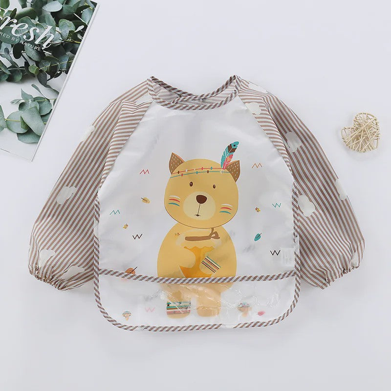 Waterdichte Slab met Lange Mouwen voor Baby's en Kinderen - EVA Materiaal