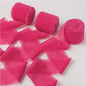 Handgemaakte Satijn Chiffon Lint Set - 3 Rollen van 5m met Rafeleffect voor Bruiloft, Cadeau & DIY Decoratie