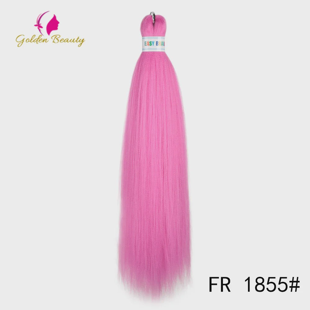 26 Inch Ombre Kleuren Vlechtsel Haar Synthetisch Pre-stretched Jumbo Braids Haar voor Cosplay & Pruiken
