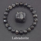 Natuurlijke Blauwe Apatite Kralen Armband - Reiki Energie & Gezondheid