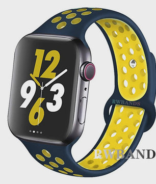 Ademende Sportband voor Apple Watch (38-49mm) - Comfortabele Vervangingsband