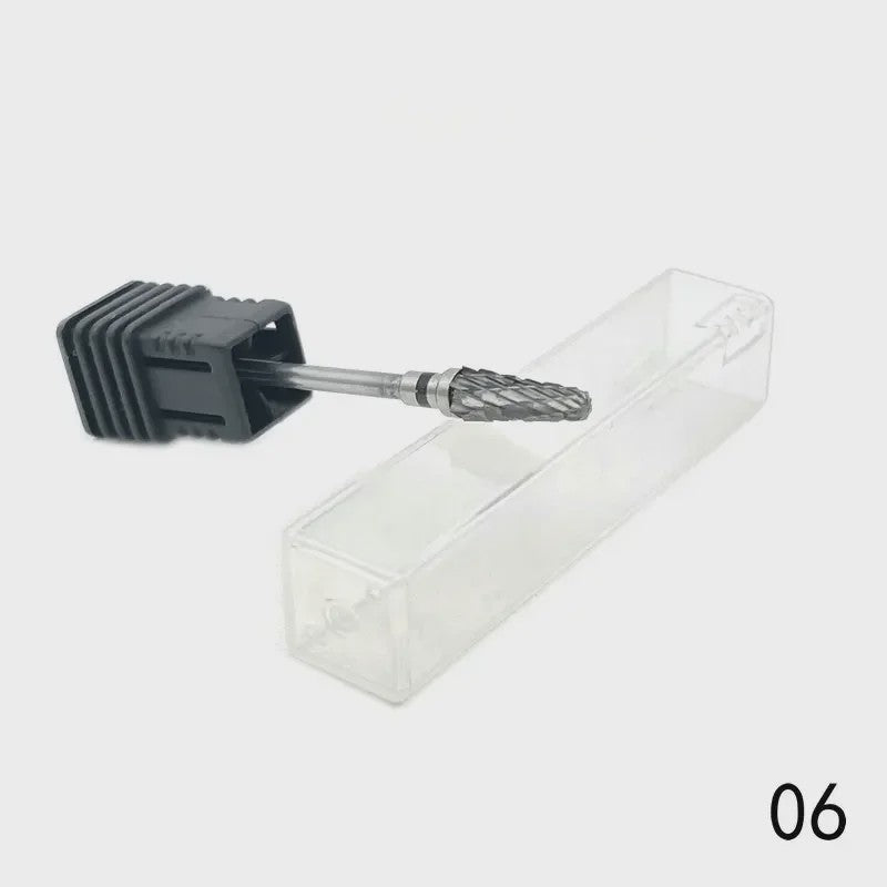 Professionele Tungsten Carbide Nagelboor Bits Set - 33 Stijlen voor Manicure & Pedicure