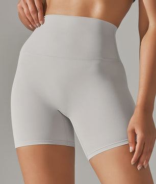 Dames Sportshorts Hoge Taille Squat Proof - Sneldrogend voor Yoga, Fitness & Fietsen