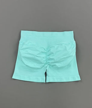 HISTELLO Seamless Biker Shorts Dames - Low Waist Scrunch Butt voor Fitness & Yoga