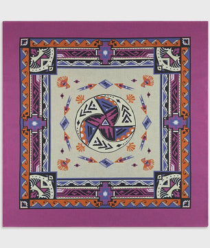 Unisex Katoenen Bandana met Dierenprint & Paisley Motief - Veelzijdig te Dragen