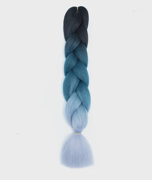 24 Inch Jumbo Braiding Hair Synthetisch Haar Ombre Crochet Braid Extensions voor Dames
