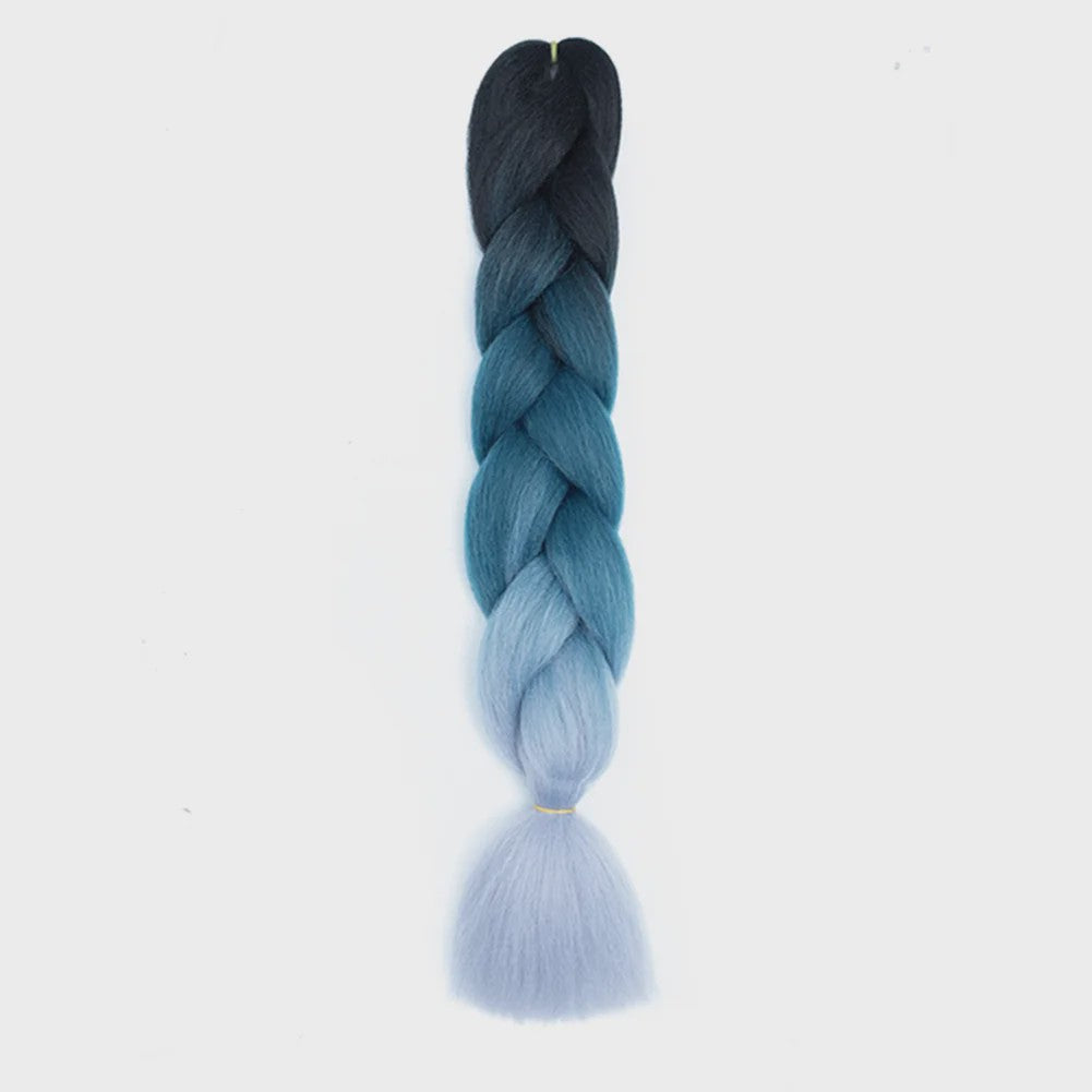 24 Inch Jumbo Braiding Hair Synthetisch Haar Ombre Crochet Braid Extensions voor Dames