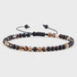 Natuurlijke 4mm Kralen Armbanden - Agate & Onyx - Yoga, Gebed & Stijlvol