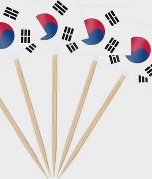 100 Stuks Ierse Vlag Prikkers - Mini Vlaggetjes voor Cupcakes, Hapjes en Cocktails