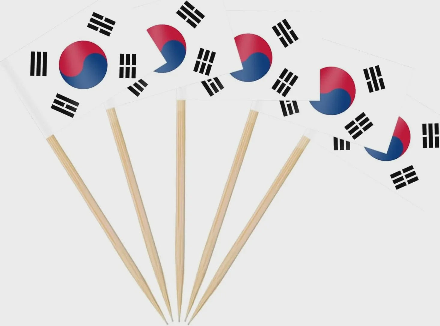 100 Stuks Ierse Vlag Prikkers - Mini Vlaggetjes voor Cupcakes, Hapjes en Cocktails