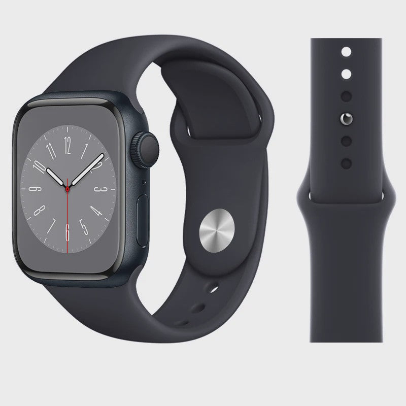 Sport Siliconen Bandje voor Apple Watch 38-49mm - Serie 1 t/m 11, SE, Ultra