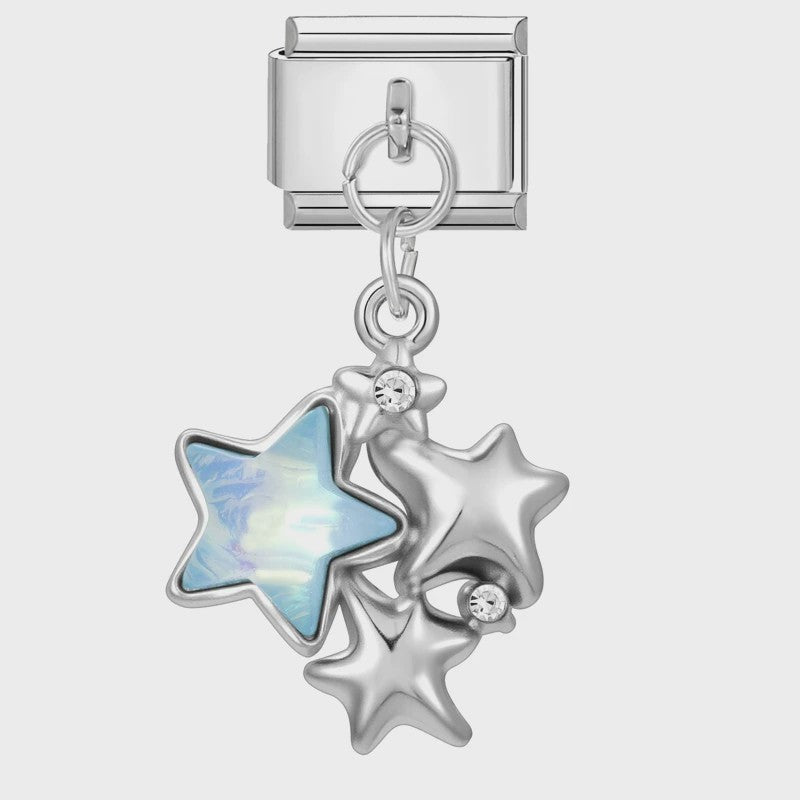 Zee Dieren Charms voor Italiaanse Bedelarmbanden - Sterrenvis, Kwal, Schelp & Walvis - DIY Sieraden Maken