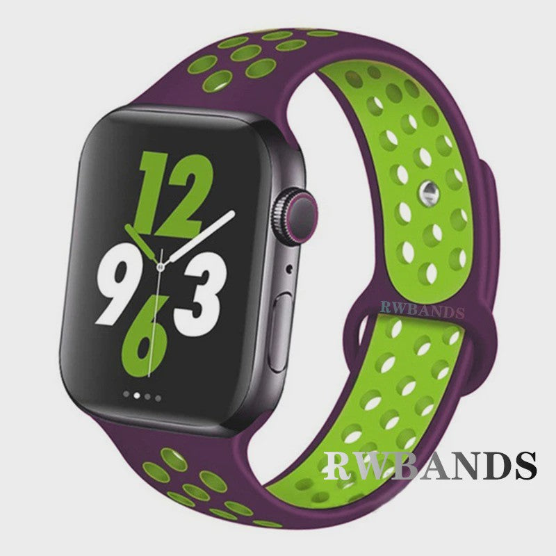 Ademende Sportband voor Apple Watch (38-49mm) - Comfortabele Vervangingsband