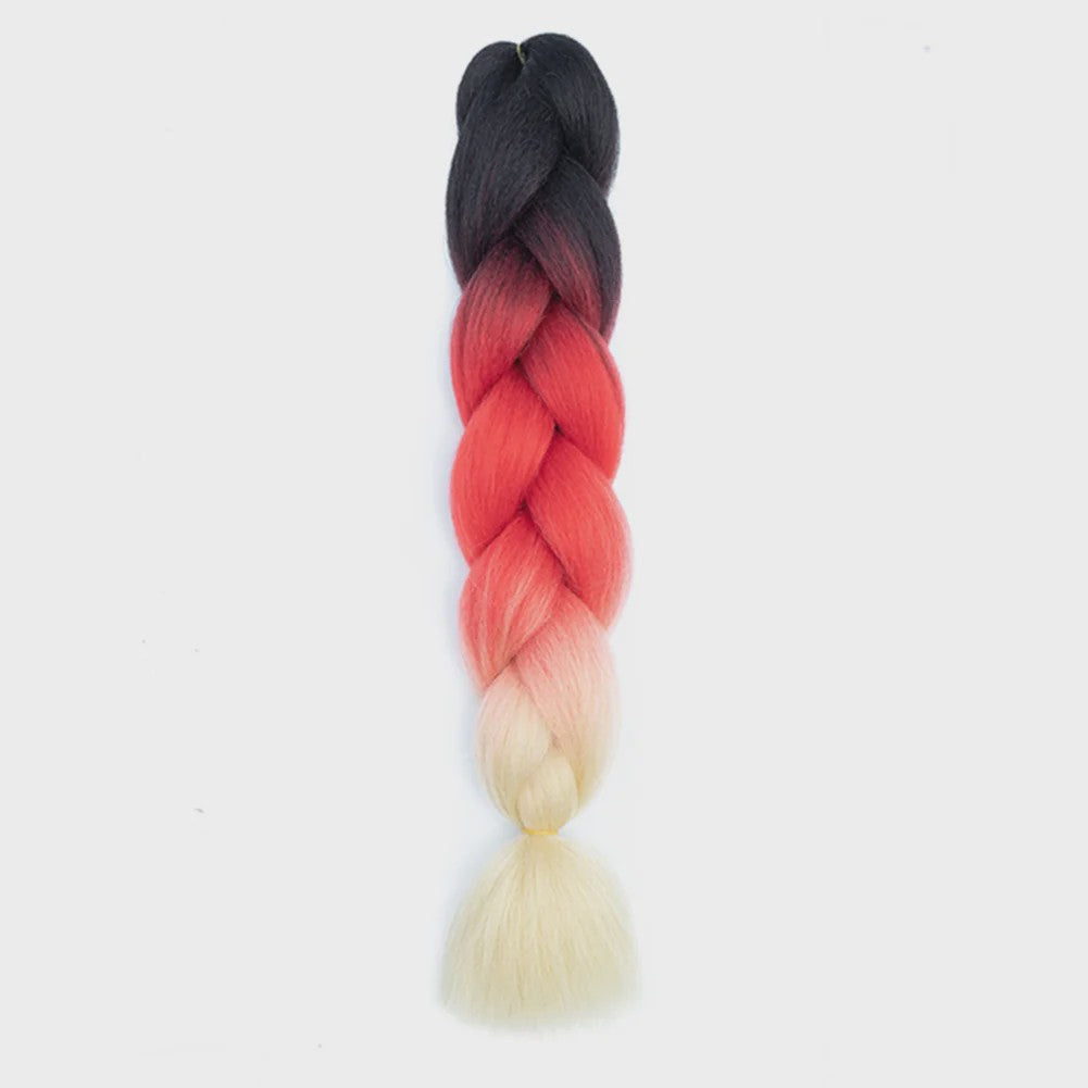 24 Inch Jumbo Braiding Hair Synthetisch Haar Ombre Crochet Braid Extensions voor Dames