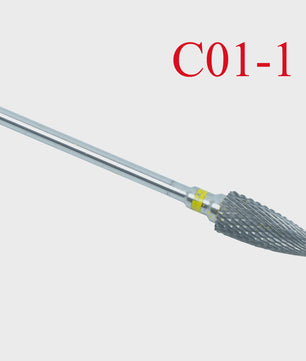 Professionele Wolframcarbide Nagelboor Bit Set - Voor Manicure & Tandheelkunde