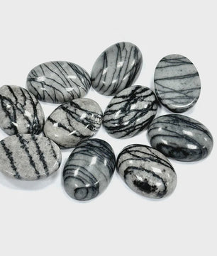 10x Kristal Cabochons Ovaal 13x18mm - Natuurlijke Helende Stenen voor Sieraden Maken