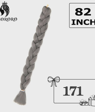 Alororo Jumbo Braids Haarverlenging - 82 Inch Synthetisch Hittebestendig Vlecht Haar