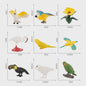 Plastic Dieren Speelgoed Collectie: Zee, Land & Insecten Miniatuur Set voor Kinderen