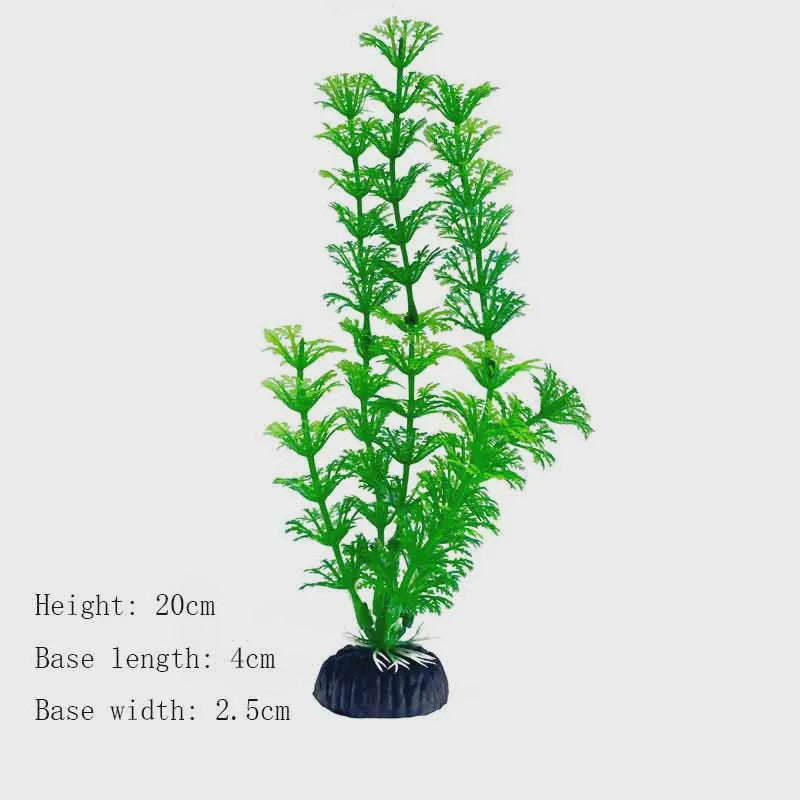 Kunstplanten Aquarium Set - Levendige Decoratie voor Vissenkom en Waterplanten