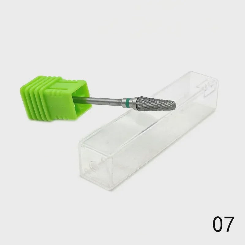 Professionele Tungsten Carbide Nagelboor Bits Set - 33 Stijlen voor Manicure & Pedicure