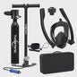 Draagbare Mini Duiktank met Full Face Snorkelmasker - 0.5L