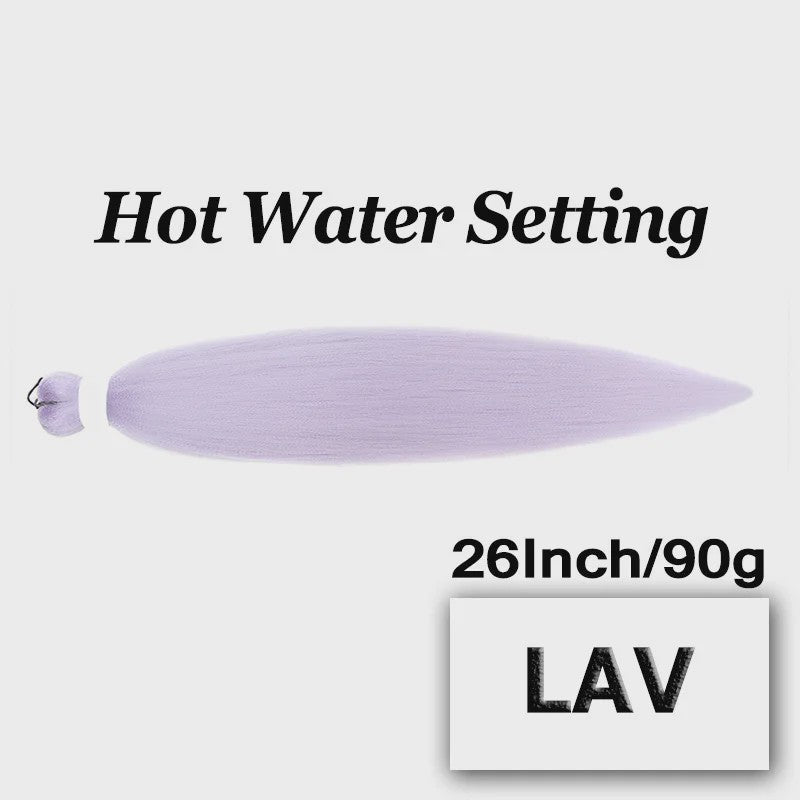 Pre-stretched Braiding Hair 26 Inch - Synthetische Haarverlengingen voor Crochet Braids in Kleuren