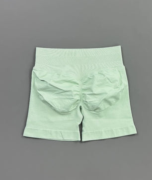 HISTELLO Seamless Biker Shorts Dames - Low Waist Scrunch Butt voor Fitness & Yoga