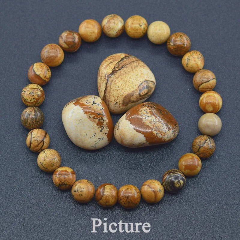 Natuurlijke Blauwe Apatite Kralen Armband - Reiki Energie & Gezondheid