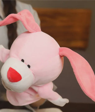 Zachte Pluche Handpoppen - Educatief Speelgoed voor Baby's en Kinderen (Diverse Dieren)