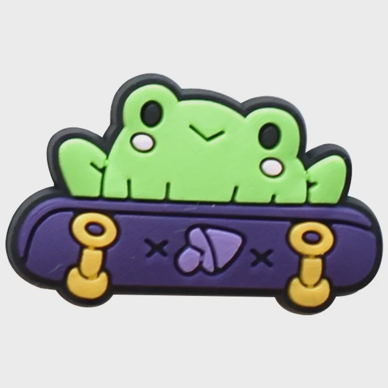 Grappige Schoendecoraties voor Crocs: Charms met Frisse Designs