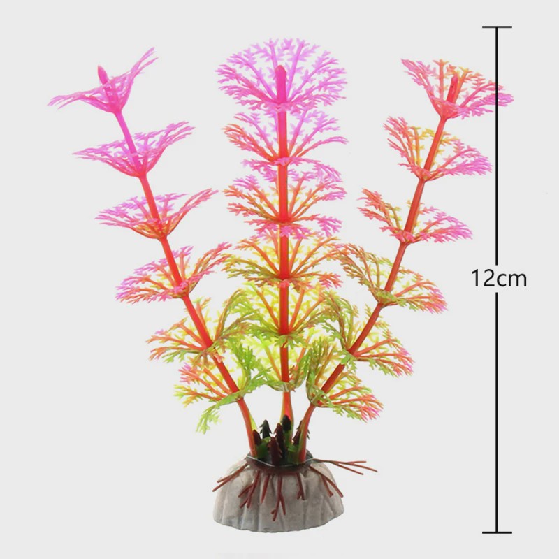 Kunstplanten Aquarium Set - Levendige Decoratie voor Vissenkom en Waterplanten