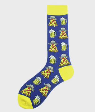 Unisex Happy Socks met Vrolijke Ontwerpen: Dinosaurus, Alien, Haai & Meer
