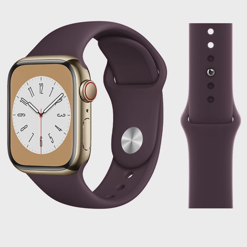 Sport Siliconen Bandje voor Apple Watch 38-49mm - Serie 1 t/m 11, SE, Ultra