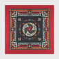 Unisex Katoenen Bandana met Dierenprint & Paisley Motief - Veelzijdig te Dragen