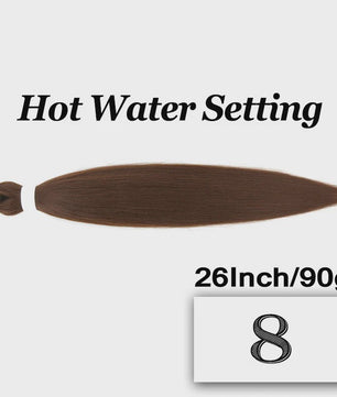 Pre-stretched Braiding Hair 26 Inch - Synthetische Haarverlengingen voor Crochet Braids in Kleuren