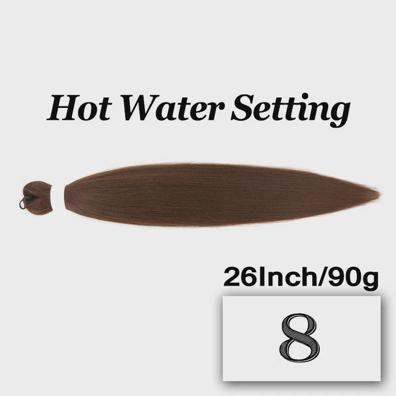 Pre-stretched Braiding Hair 26 Inch - Synthetische Haarverlengingen voor Crochet Braids in Kleuren