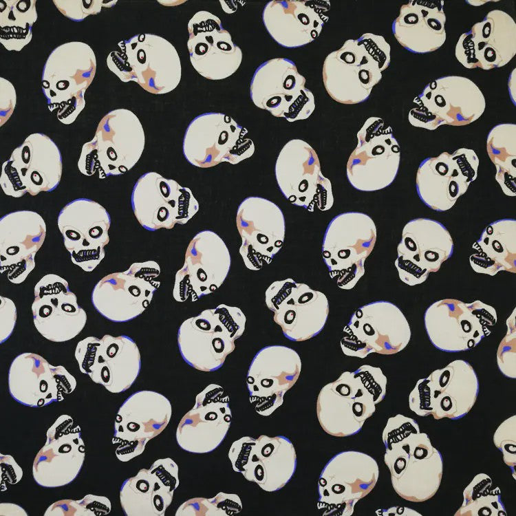 Skull Bandana Katoen - Hip Hop Stijl Hoofddoek & Accessoire
