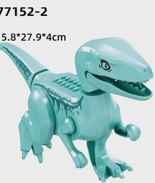 Grote Bouwblok Dinosaurus Speelgoed - Indominus Rex & Tyrannosaurus Rex Modellen
