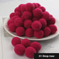 Mix van Zachte Pompoms (8-30mm) voor Knutselen, Decoratie & Speelgoed