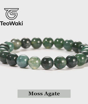Natuurstenen Armbanden (4-10mm) - Amethist, Tijgeroog & meer - Unisex Reiki Healing