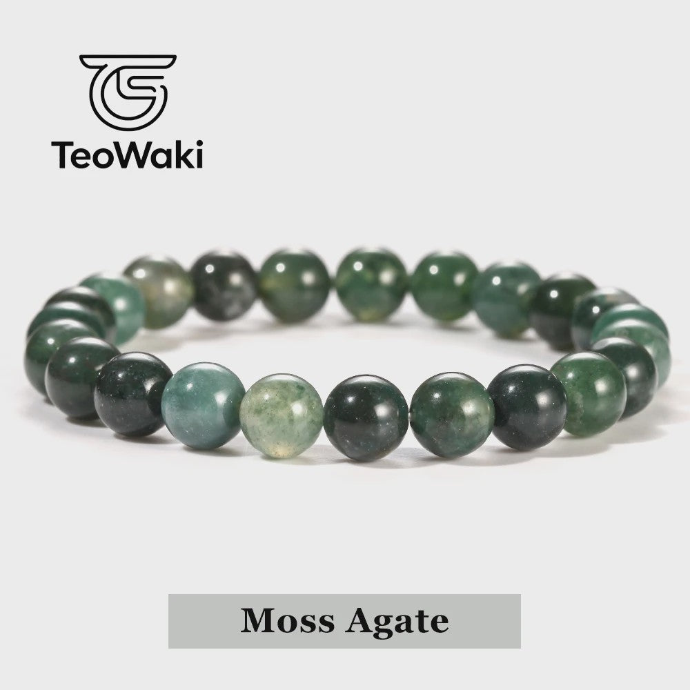 Natuurstenen Armbanden (4-10mm) - Amethist, Tijgeroog & meer - Unisex Reiki Healing