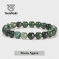 Natuurstenen Armbanden (4-10mm) - Amethist, Tijgeroog & meer - Unisex Reiki Healing