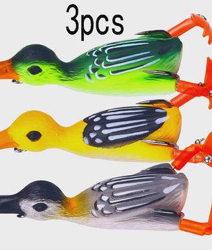 Realistische Eenden Vissen Lokaas - 8.5cm, 12g - Perfect voor Baars, Karper & Snoek