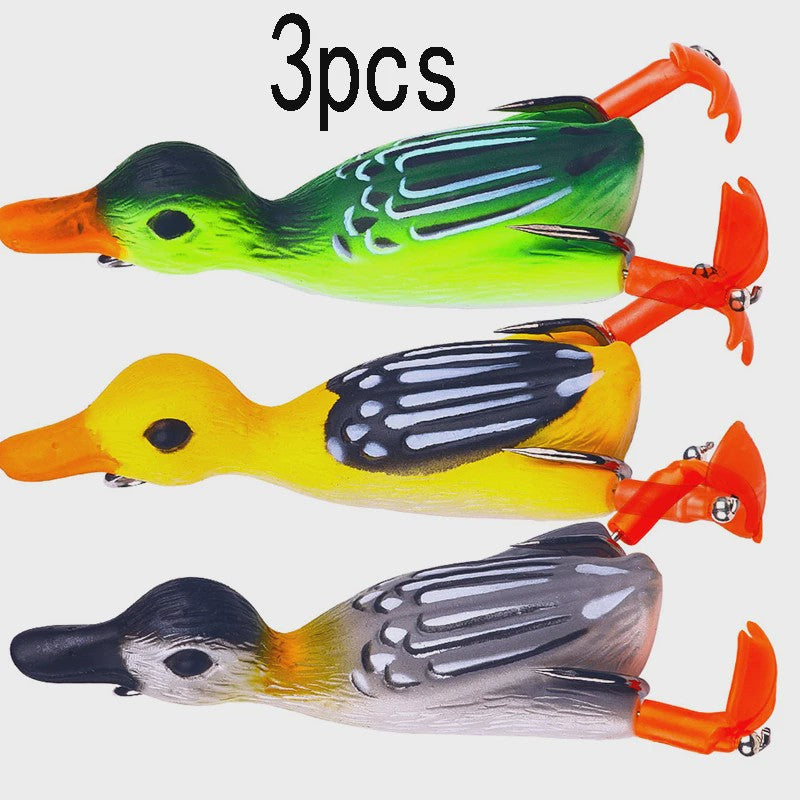 Realistische Eenden Vissen Lokaas - 8.5cm, 12g - Perfect voor Baars, Karper & Snoek